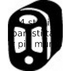 Gumijas sloksnes, Izplūdes gāzu sistēma WALKER 80270