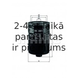 Гидрофильтр, автоматическая коробка передач MAHLE ORIGINAL OC 381