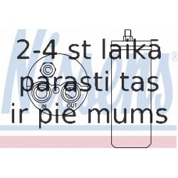 NISSENS 95386 KOND. DETAĻA OPEL CORSA C 00-