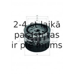 Eļļas filtrs MAHLE ORIGINAL OC 384