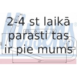 NISSENS 95338 KOND. DETAĻA OPEL VECTRA C 02-