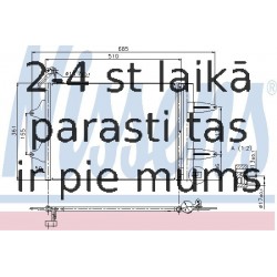 NISSENS 94628 KOND. RADIATORS SKODA FABIA