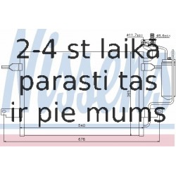 NISSENS 94624 KOND. RADIATORS OPEL MERIVA 03-