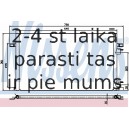 NISSENS 94386 KOND. RADIATORS RENAULT LAGUNA 98-
