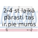 NISSENS 94294 KOND. RADIATORS MAZDA XEDOS 6