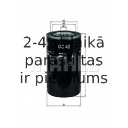 Eļļas filtrs MAHLE ORIGINAL OC 42