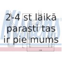 NISSENS 71744 RADIATORS I/H FORD MONDEO 92-