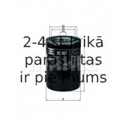 Eļļas filtrs MAHLE ORIGINAL OC 457