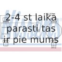 NISSENS 95324 KOND. DETAĻA VW PASSAT 96-