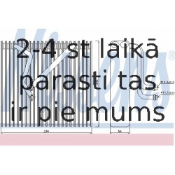 NISSENS 92163 KOND.DETAĻA AUDI A3 03-