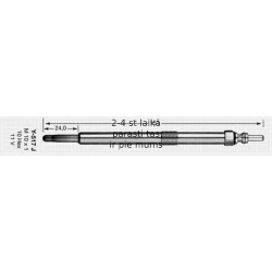 NGK 91766 KVĒLSVECE NGK D-Power 66 Y-517J
