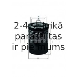 Гидрофильтр, автоматическая коробка передач MAHLE ORIGINAL OC 67