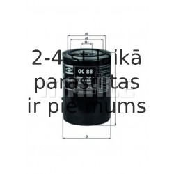 Eļļas filtrs MAHLE ORIGINAL OC 88