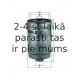 Degvielas filtrs MAHLE ORIGINAL KC 101/1