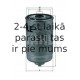 Degvielas filtrs MAHLE ORIGINAL KC 102