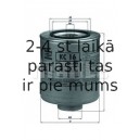 Degvielas filtrs MAHLE ORIGINAL KC 16