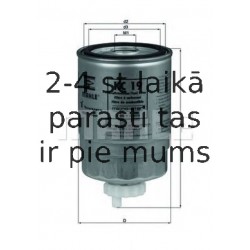 Degvielas filtrs MAHLE ORIGINAL KC 19