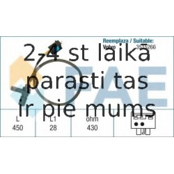 Apgriezienu devējs, Motora vadība FAE 79126