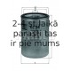 Degvielas filtrs MAHLE ORIGINAL KC 24