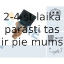 Температурный датчик охлаждающей жидкости FAE 32390