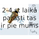 Температурный датчик охлаждающей жидкости FAE 31680