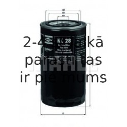 Degvielas filtrs MAHLE ORIGINAL KC 28