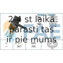 Apgriezienu devējs, Motora vadība FAE 79205