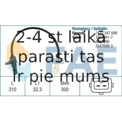 Apgriezienu devējs, Motora vadība FAE 79084