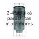 Degvielas filtrs MAHLE ORIGINAL KC 36