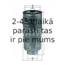 Degvielas filtrs MAHLE ORIGINAL KC 36