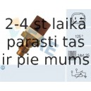 Температурный датчик охлаждающей жидкости FAE 34070