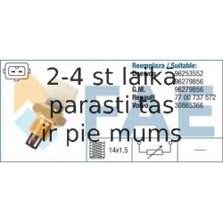 Devējs, Ieplūstošā gaisa temperatūra FAE 33170