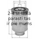 Degvielas filtrs MAHLE ORIGINAL KC 389