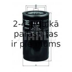 Degvielas filtrs MAHLE ORIGINAL KC 4
