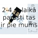 Выключатель фонаря сигнала торможения FAE 24080