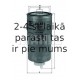 Degvielas filtrs MAHLE ORIGINAL KC 47