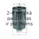 Degvielas filtrs MAHLE ORIGINAL KC 68