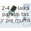 Выключатель, фара заднего хода FAE 40676