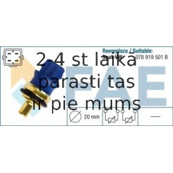 Датчик, температура охлаждающей жидкости FAE 33780
