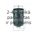 Degvielas filtrs MAHLE ORIGINAL KC 80