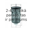 Degvielas filtrs MAHLE ORIGINAL KC 90