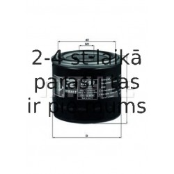 Degvielas filtrs MAHLE ORIGINAL KC 99