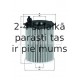 Eļļas filtrs MAHLE ORIGINAL OX 171/16D