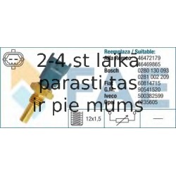 Devējs, Dzesēšanas šķidruma temperatūra FAE 33490