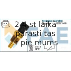 Devējs, Dzesēšanas šķidruma temperatūra FAE 33335