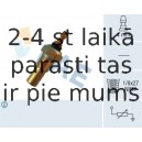 Температурный датчик охлаждающей жидкости FAE 32350