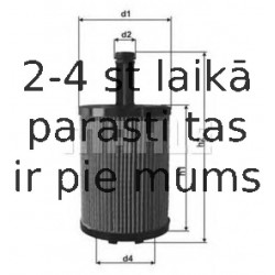 Eļļas filtrs MAHLE ORIGINAL OX 258D