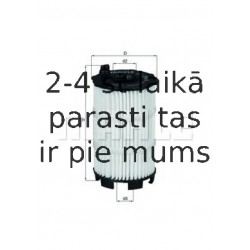 Масляный фильтр MAHLE ORIGINAL OX 350/4D