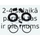 Remkomplekts, Bremžu suports ERT 400872