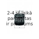 Eļļas filtrs MAHLE ORIGINAL OC 137/1